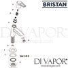 Bristan Smile Basin Taps Spares
